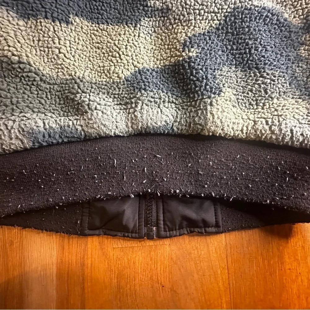 Abercrombie Kids Quilted Reversible Jacket - Black and Camouflage